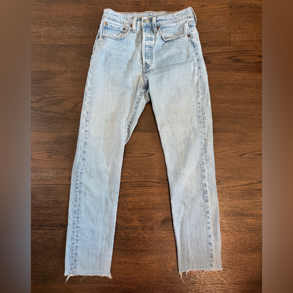 Levi Strauss Light-wash 26 Jeans Straight Leg